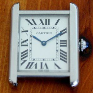 W's Cartier Tank Solo Watch No Strap Marked 'J'